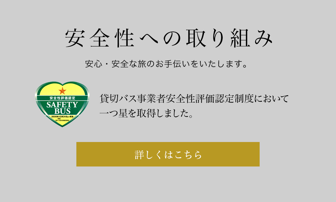 安全性への取り組み